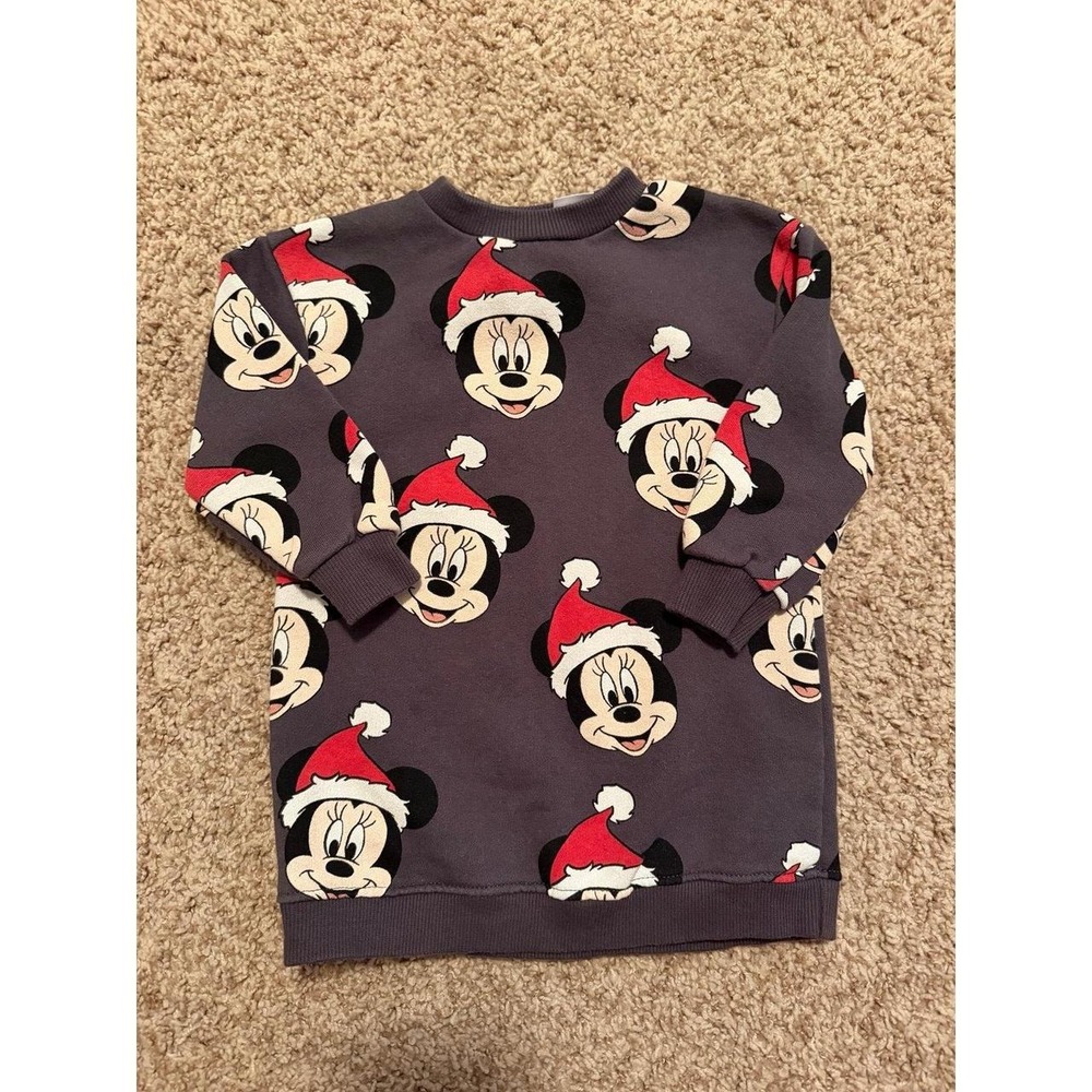 Disney Zara Christmas 9-12 month tunic/dress